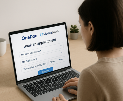 One Doc Promotion Onedoc übernimmt Medicosearch
